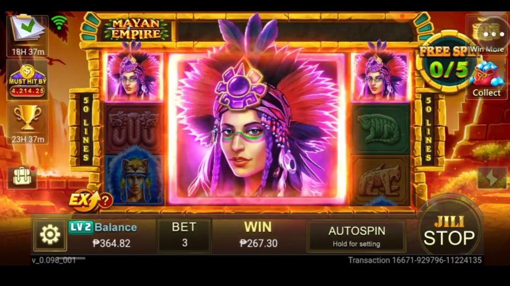 A Aventura Mística de Mayan Empire nas JILI SLOTS